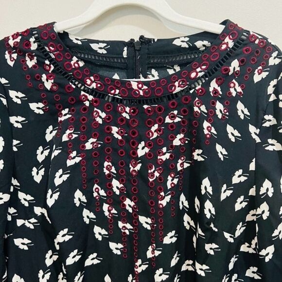 Ranna Gill Anthropologie Long Sleeve Printed Madine Romper Size small - Picture 11 of 13